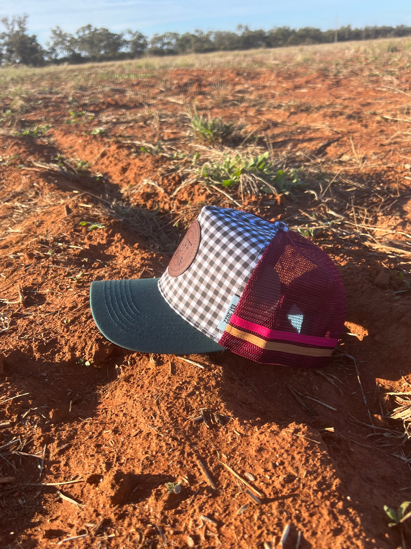 HFF Trucker Cap - Checkered Fields